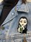 Wrapables Acrylic Fashion Brooch Pin for Sweaters, Coats, Scarves, and Bags, Poison